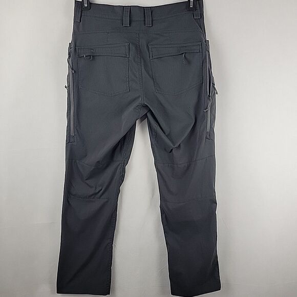 Kuiu Tiburon Cargo Pants Mens 32S 32x30 Gray Micro Vented Hiking Hunting Utility - Picture 8 of 15